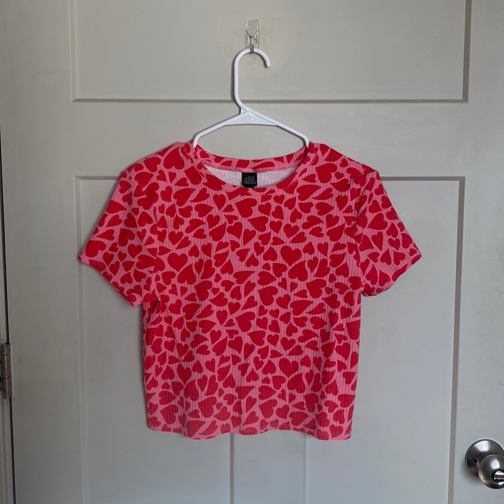 Target heart crop top ❤️💕